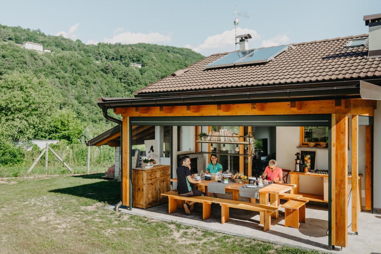 La Tana Del Lupo B&B, Family And Outdoor Sports Borgo Valsugana ภายนอก รูปภาพ